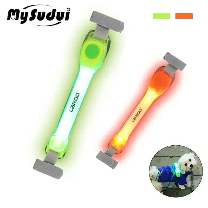 Collar Dog LED Lights Clip - Waterproof Anti-lost Tag for Night Walking