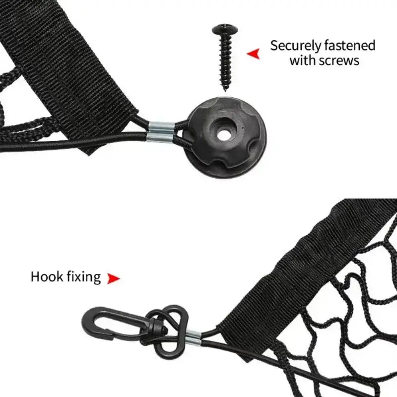 Pet Safety Car Boot Fence - Durable Nylon Insulation Mesh