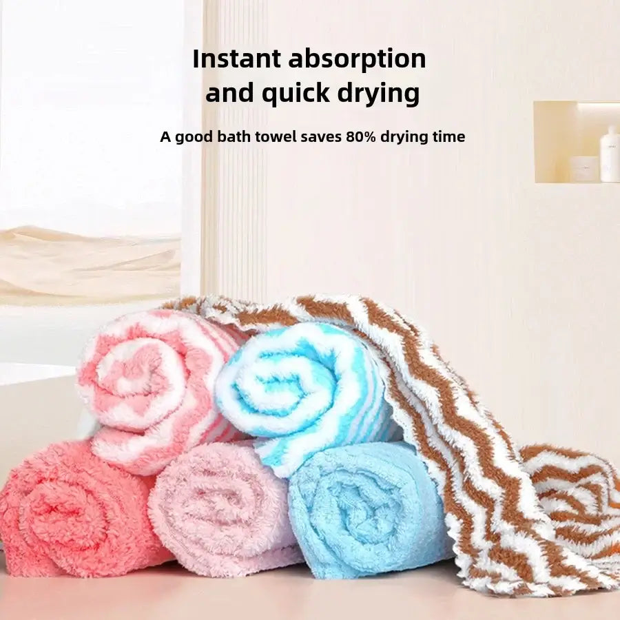 Quick-Dry Absorbent Towel for Dogs and Cats
