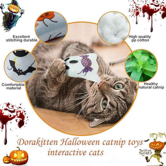 Halloween Catnip Plush Toys β 5 Pack
