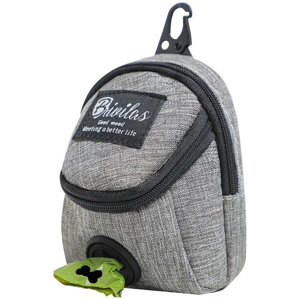 Pet Multi-Functional Dog Walking Bag with Snack & Waste Storage