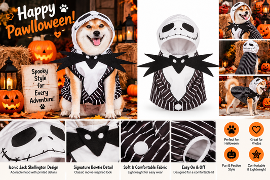 Disney Jack Skellington Dog Costume – Large
