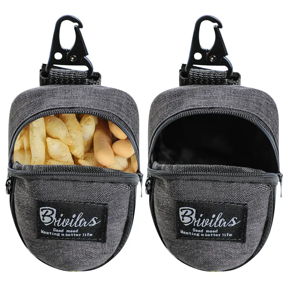 Pet Multi-Functional Dog Walking Bag with Snack & Waste Storage