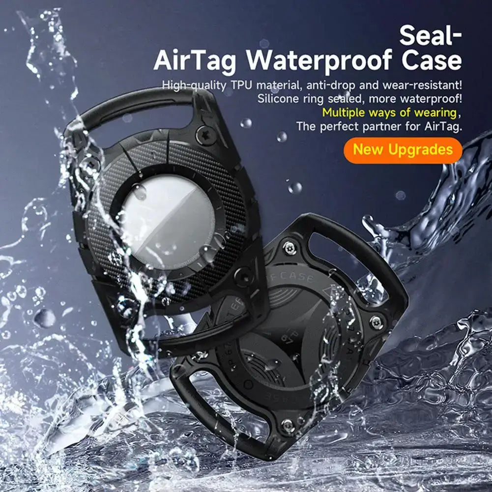Waterproof Apple Air Tag Case for Pets - IP67 Protective Collar Holder