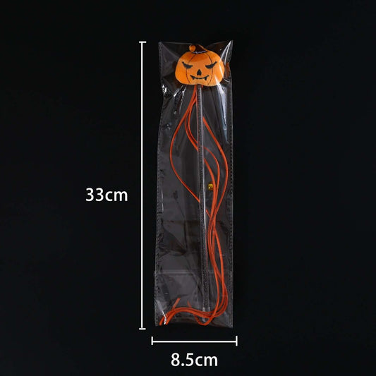 Halloween Cat Teaser Wand β Pumpkin, Bat or Spider