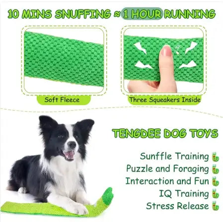 Snuffle Squeak Dog Puzzle Toy