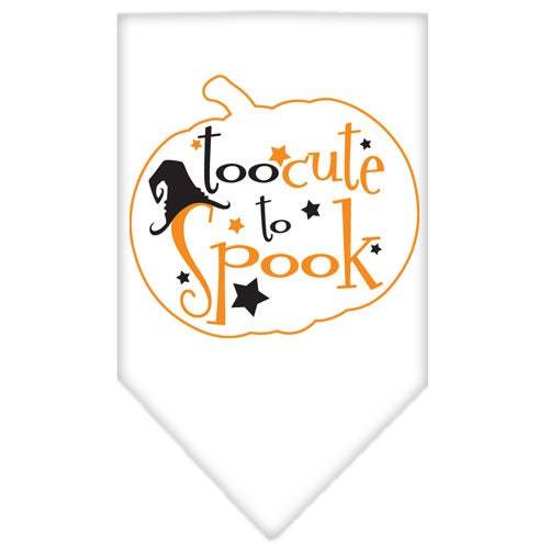 Too Cute to Spook Halloween Pet Bandana