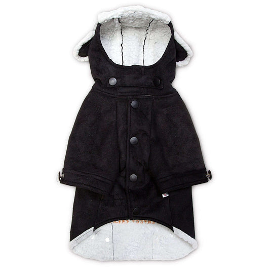 Touchdog 'Tuskegee' Aero-Vintage Designer Fashion Winter Dog Coat