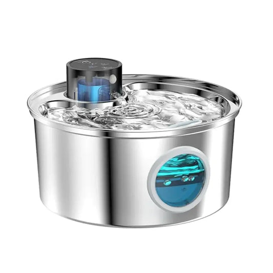 Automatic Stainless Steel 3.2L USB Rechargeable Pet Water Fountain