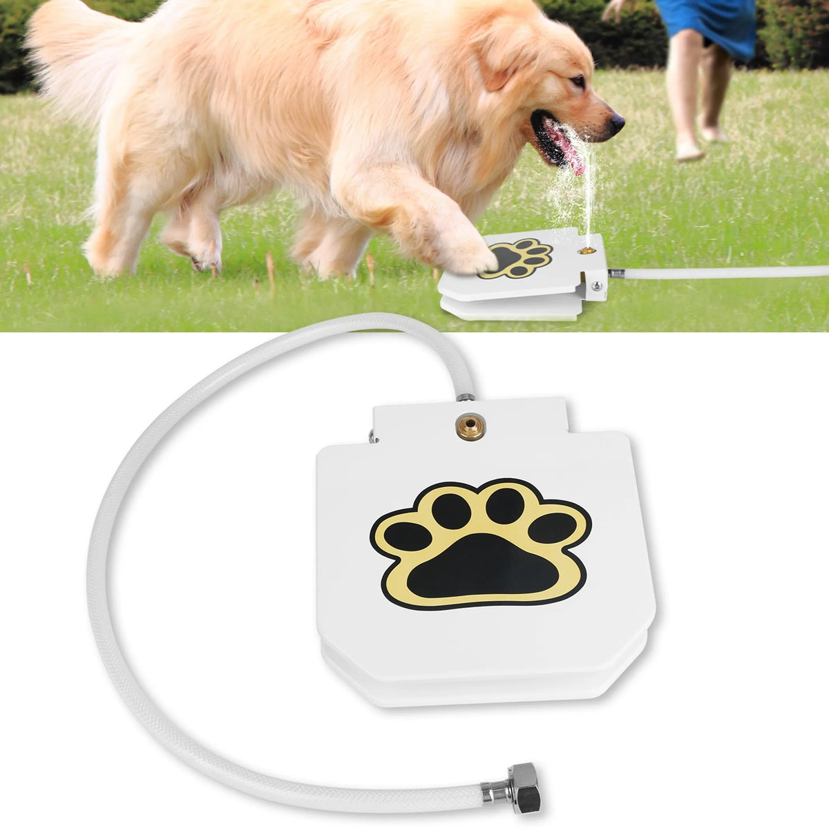Dog Water Fountain Outdoor Dog Pet