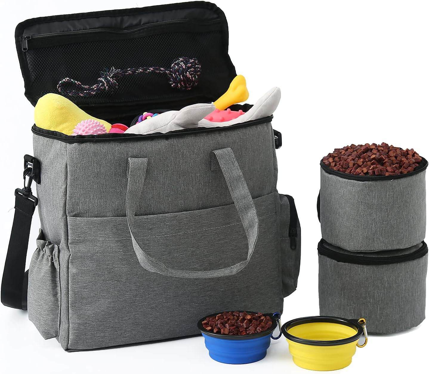 Sac de voyage pour chien approuvé par les compagnies aériennes – Range tous les accessoires de votre chien
