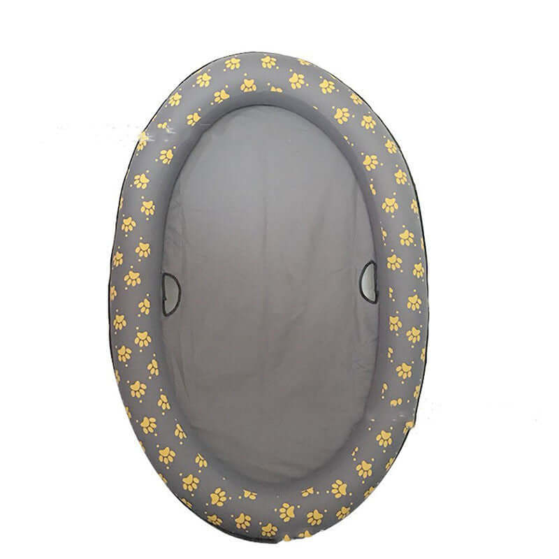 Lit flottant de piscine gonflable pour chien