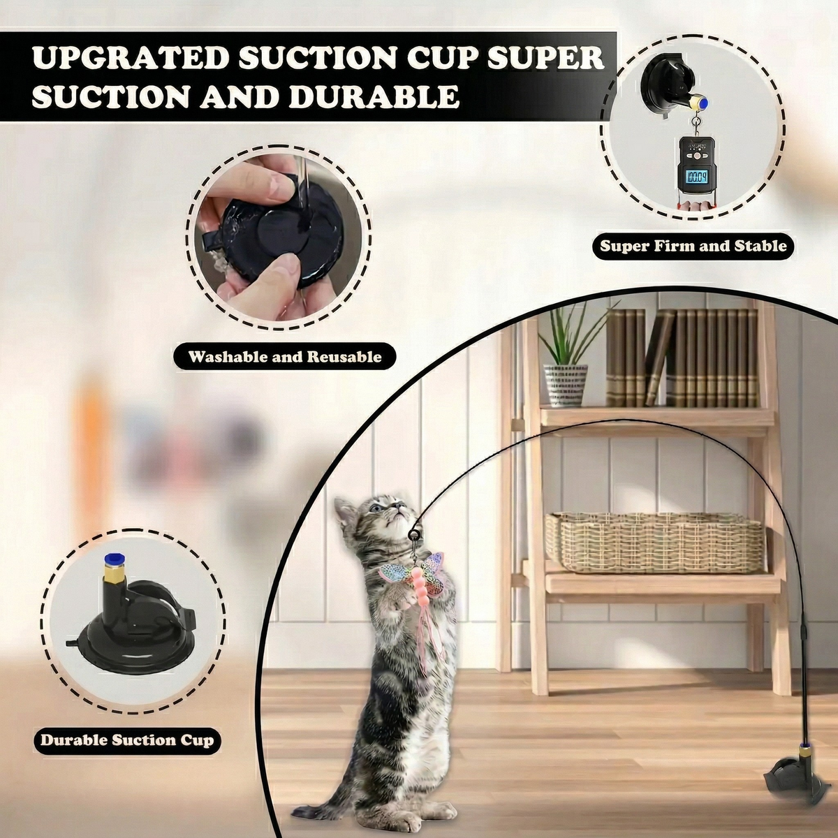 Feather Chase Interactive Cat Wand