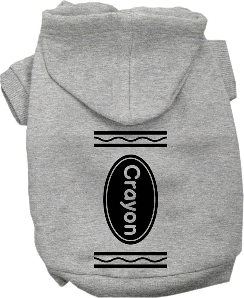 Halloween Pet Hoodie "Crayon Costume"