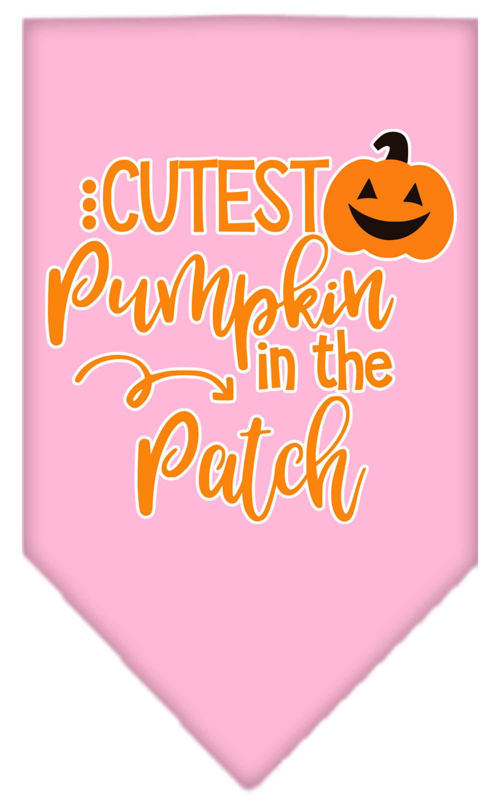 Cutest Pumpkin in the Patch Pet Bandana