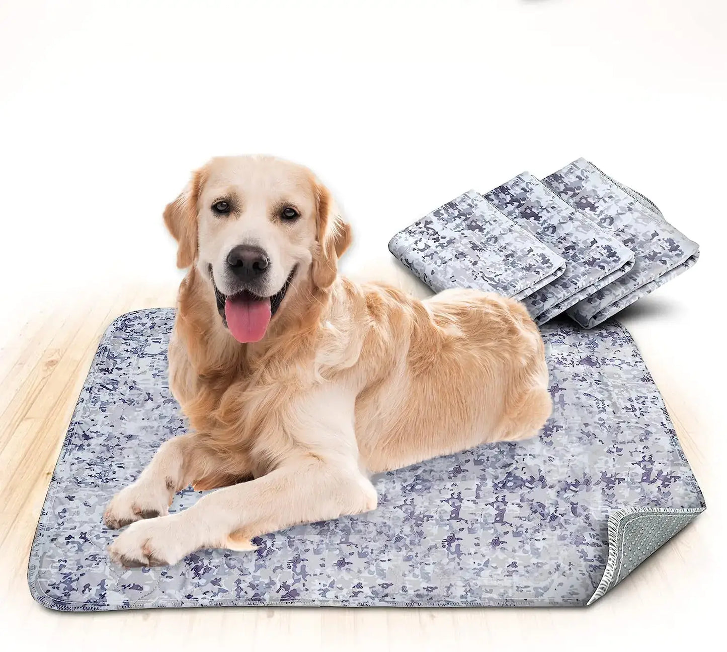 Washable Pee Pads for Dogs (2-Pack) Reusable Dog Pee Pads Washable - Pet Mats for Floor Waterproof Whelping Pad Potty Pads for Dogs Crate Liner for Small Medium Large Pets (36" x 41")