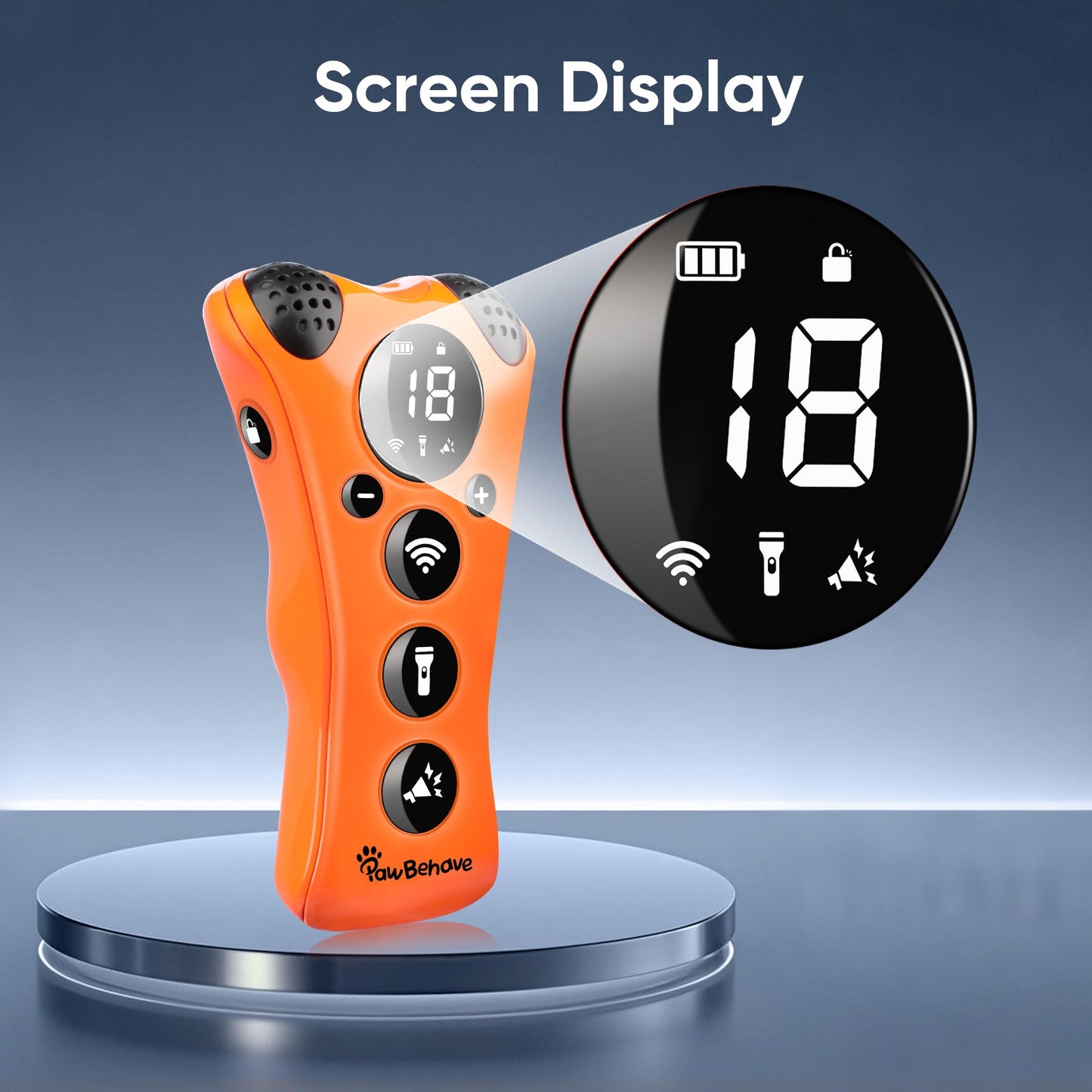 Adjustable Ultrasonic Dog Trainer  Variable Frequency