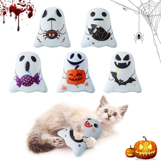 Halloween Catnip Plush Toys – 5 Pack
