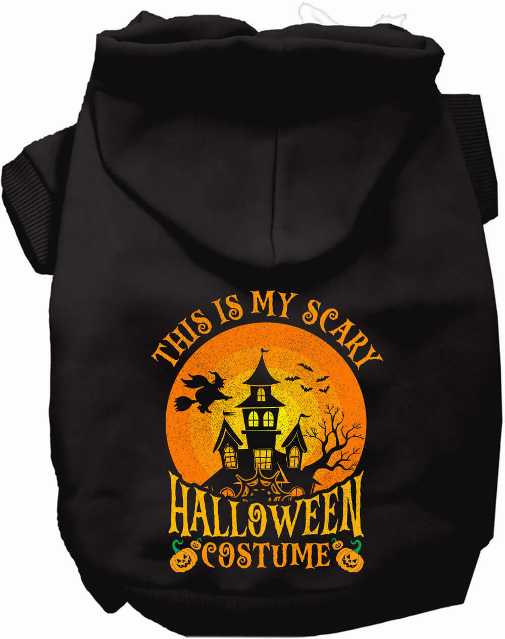 Scary Halloween Costume Pet Hoodie