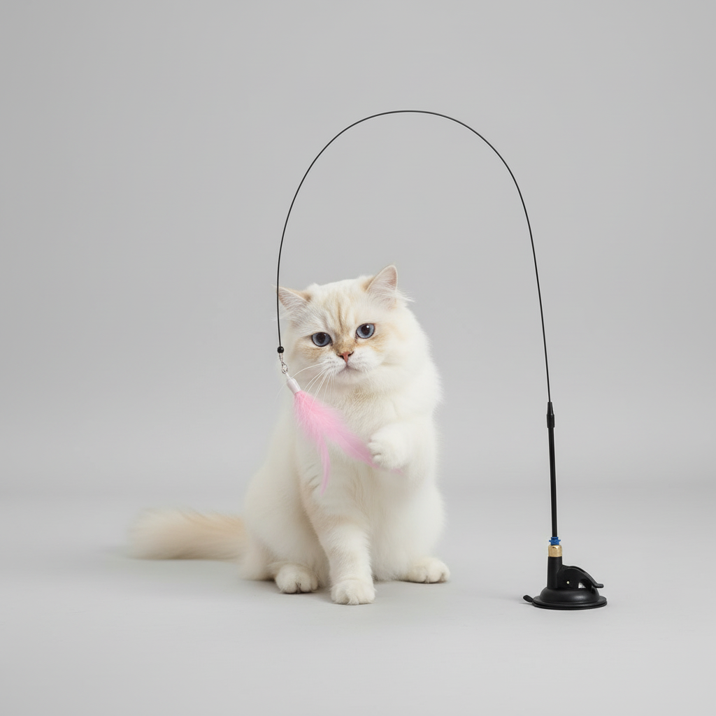 Feather Chase Interactive Cat Wand