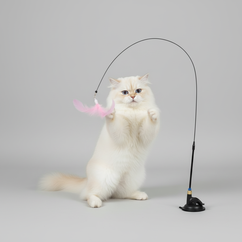 Feather Chase Interactive Cat Wand