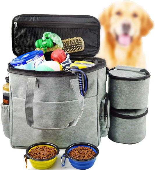 Dog Travel Bag Airline Approved Travel Set for Dogs-Stores All Your Dog Accessories