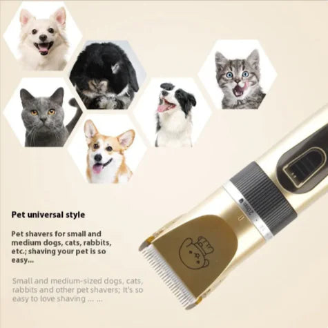 Electric Pet Grooming Clipper Set