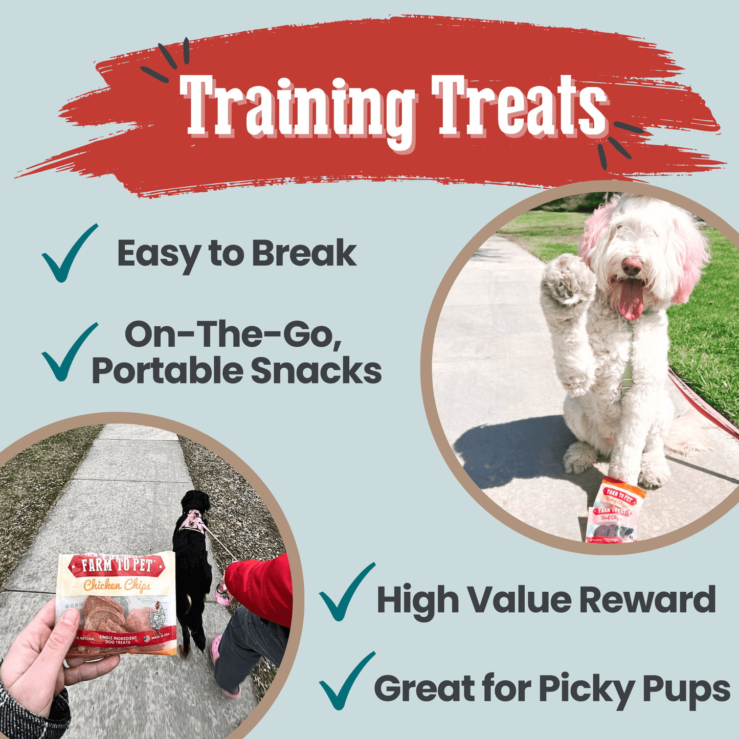 Puppy Packs Snacks Dog Treat Starter Pack Single-Ingredient