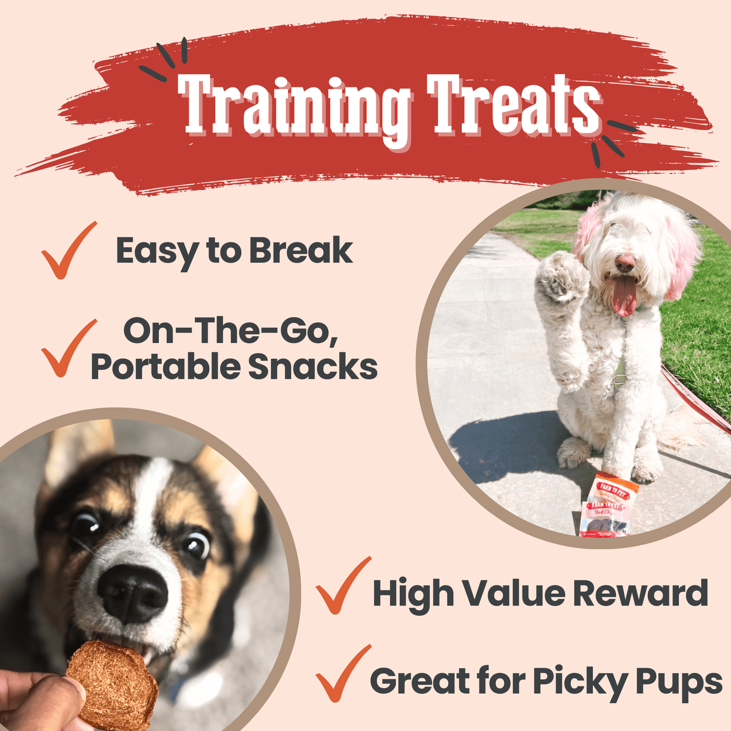 Puppy Packs Snacks Dog Treat Starter Pack Single-Ingredient