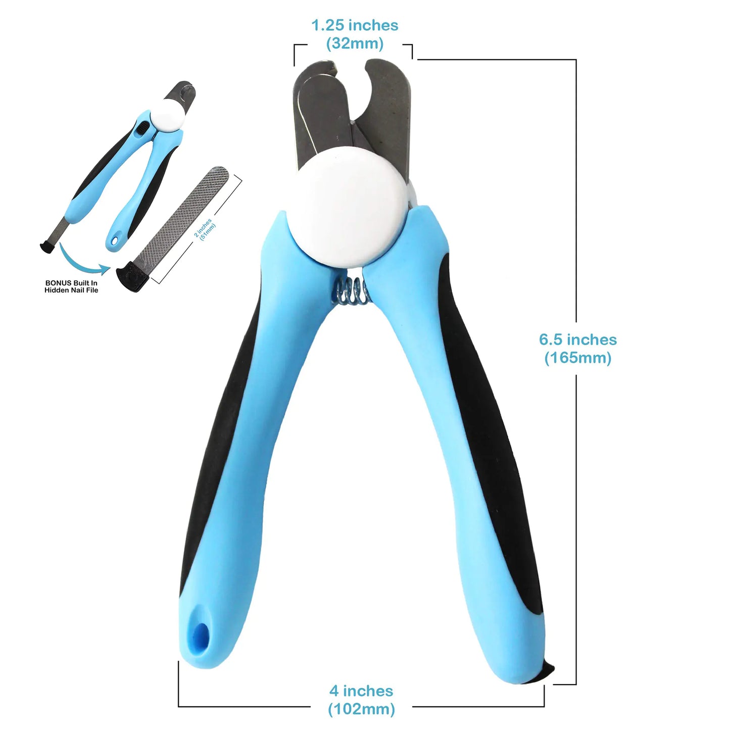 Pet Nail Clippers and Trimmers with Safety Guard