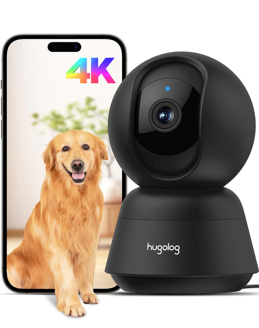 Hugolog 4K 8MP Smart Home Camera with Starlight Vision and AI