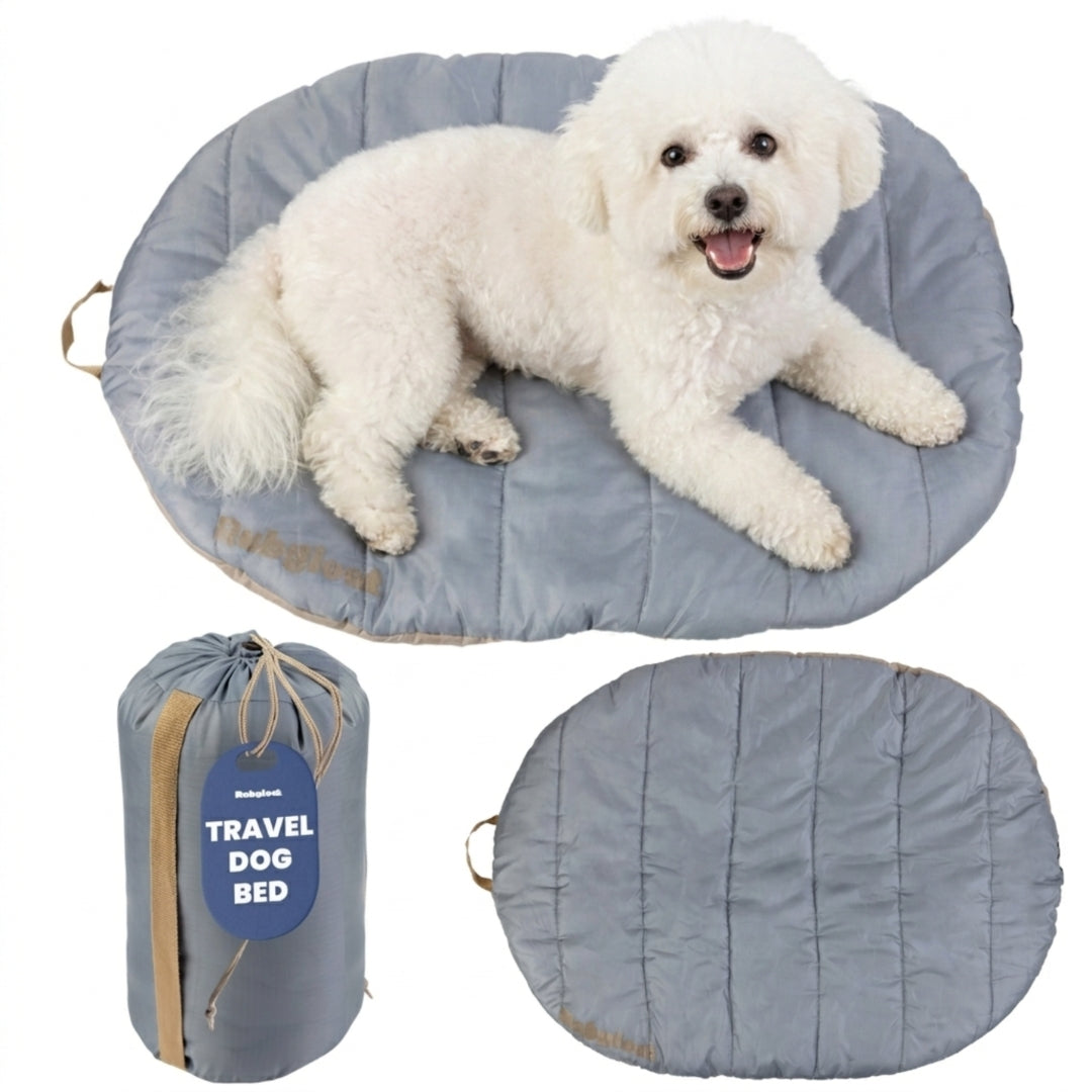 Lit de voyage pour chien - Pliable et compact pour les voyages en voiture et le camping