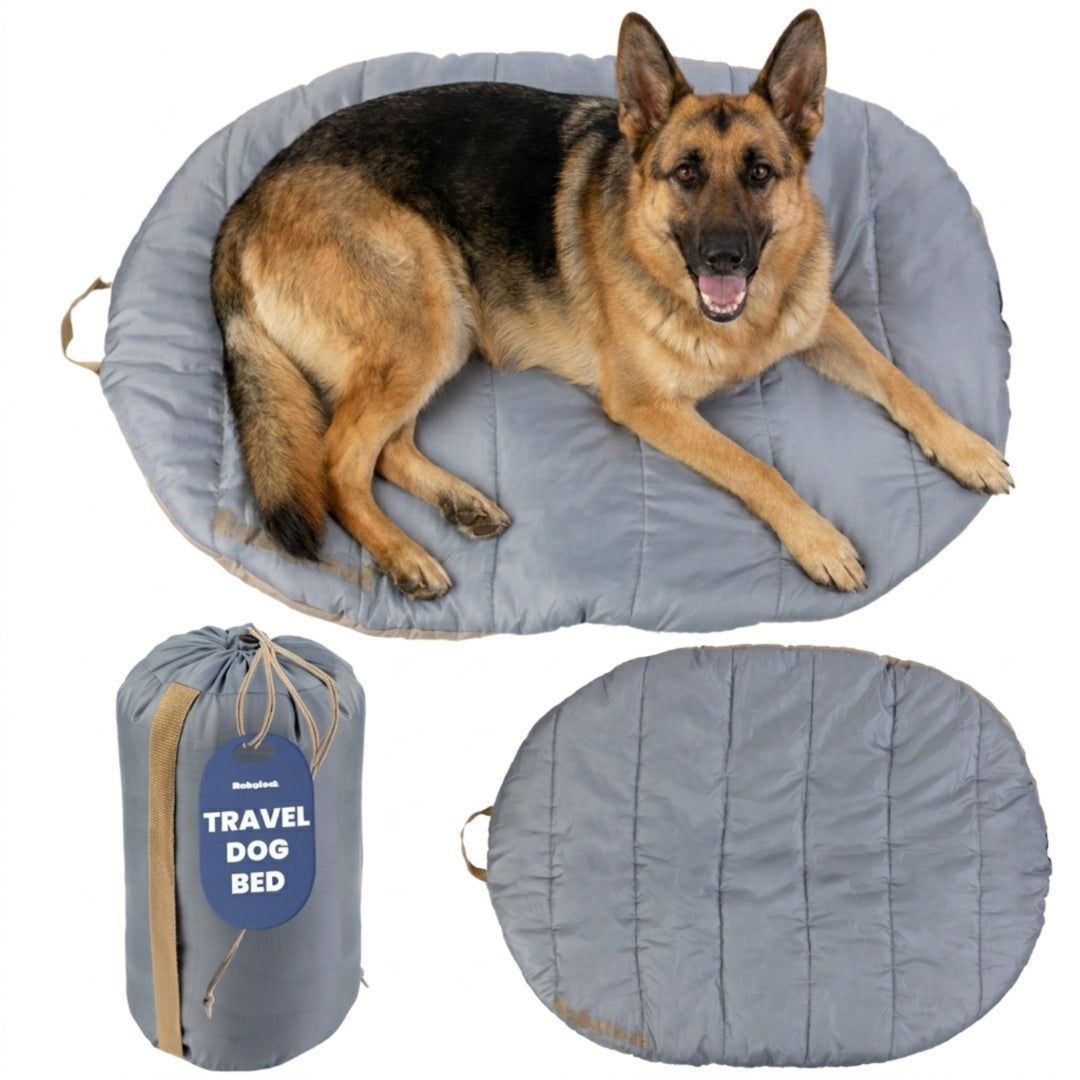 Lit de voyage pour chien - Pliable et compact pour les voyages en voiture et le camping