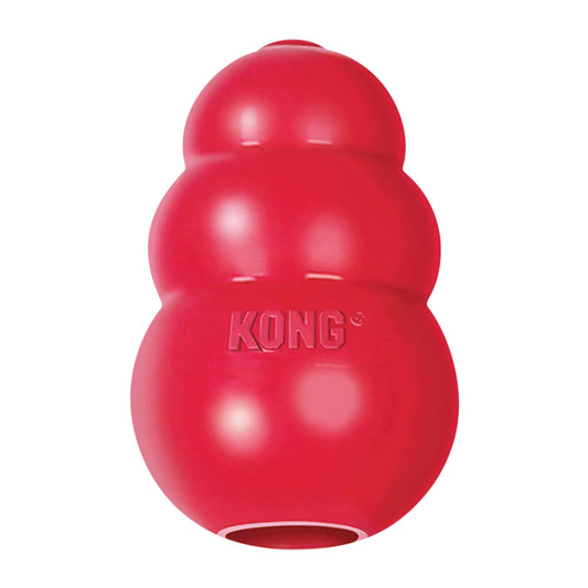 KONG Classic XL Chew & Fetch Toy - Treat-Ready Durable Rubber