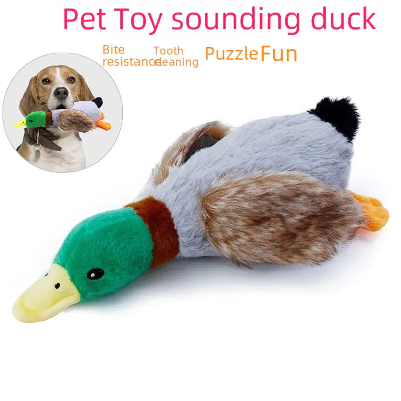 Plush Squeaking Duck Sound Toy