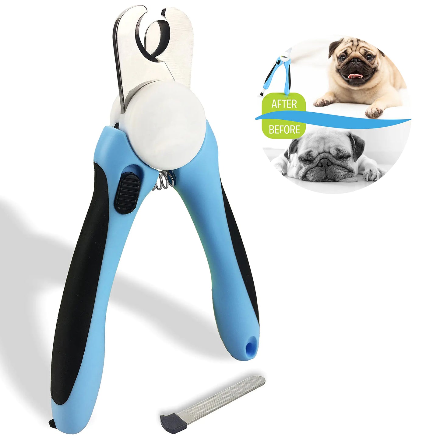 Pet Nail Clippers and Trimmers with Safety Guard