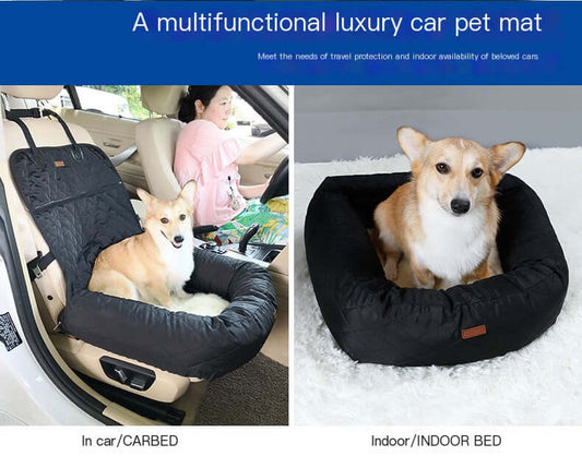 Deluxe Car Comfort Pet Bed