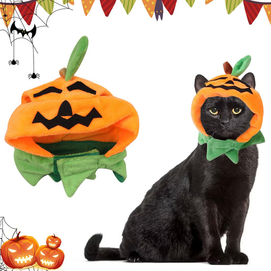 Pumpkin Pet Costume Hat
