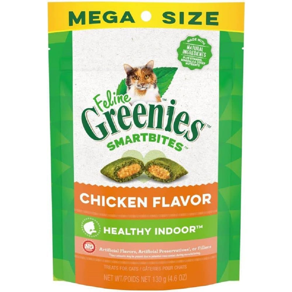 SmartBites Feline Hairball Treats Chicken 130g