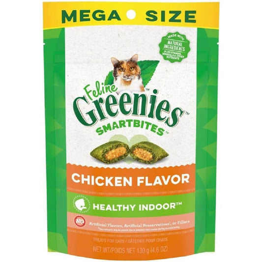 SmartBites Feline Hairball Treats Chicken 130g