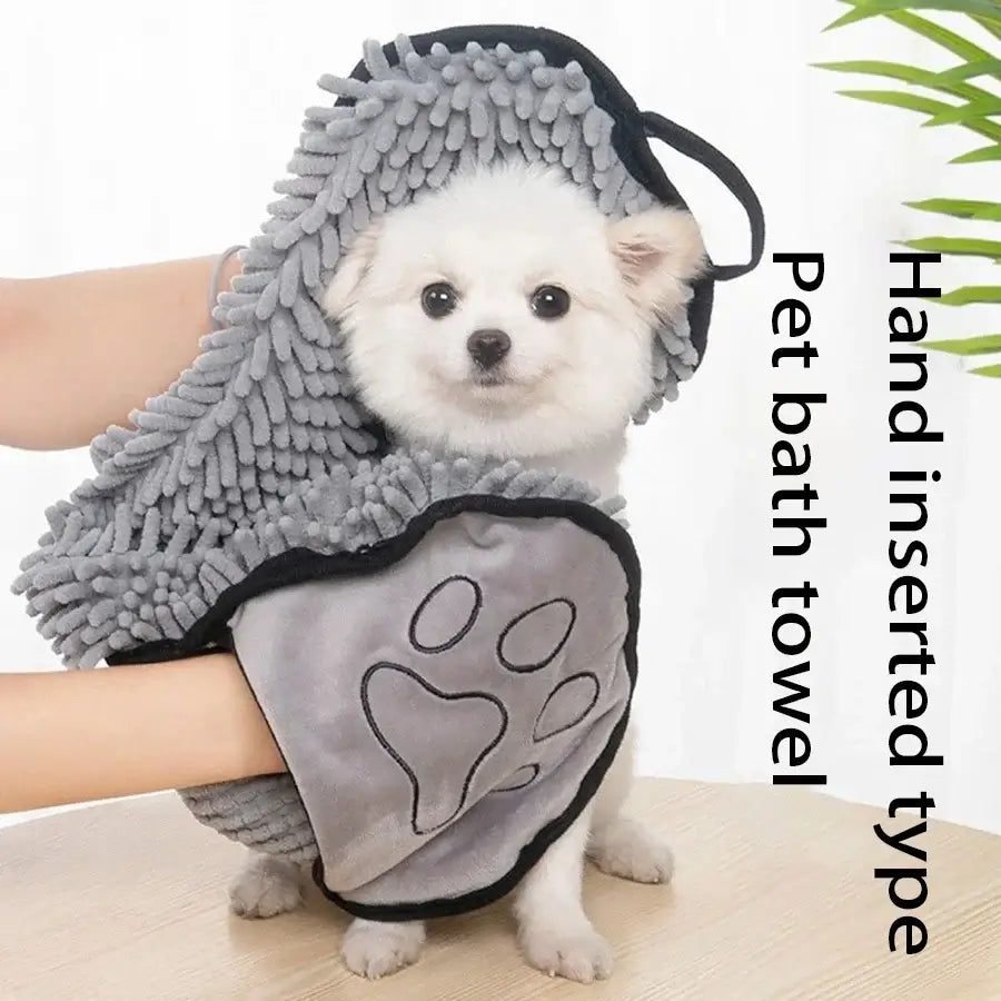 Quick-Dry Absorbent Towel for Dogs and Cats