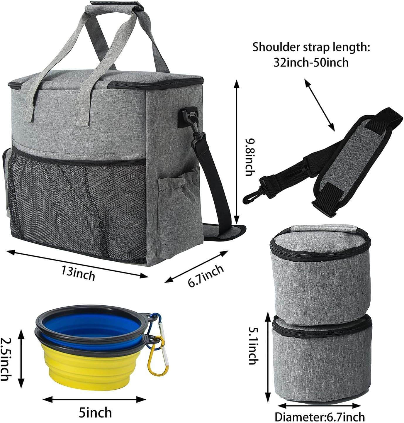 Sac de voyage pour chien approuvé par les compagnies aériennes – Range tous les accessoires de votre chien