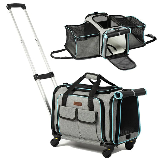Wheeled Soft Pet Carrier - Airline Approved