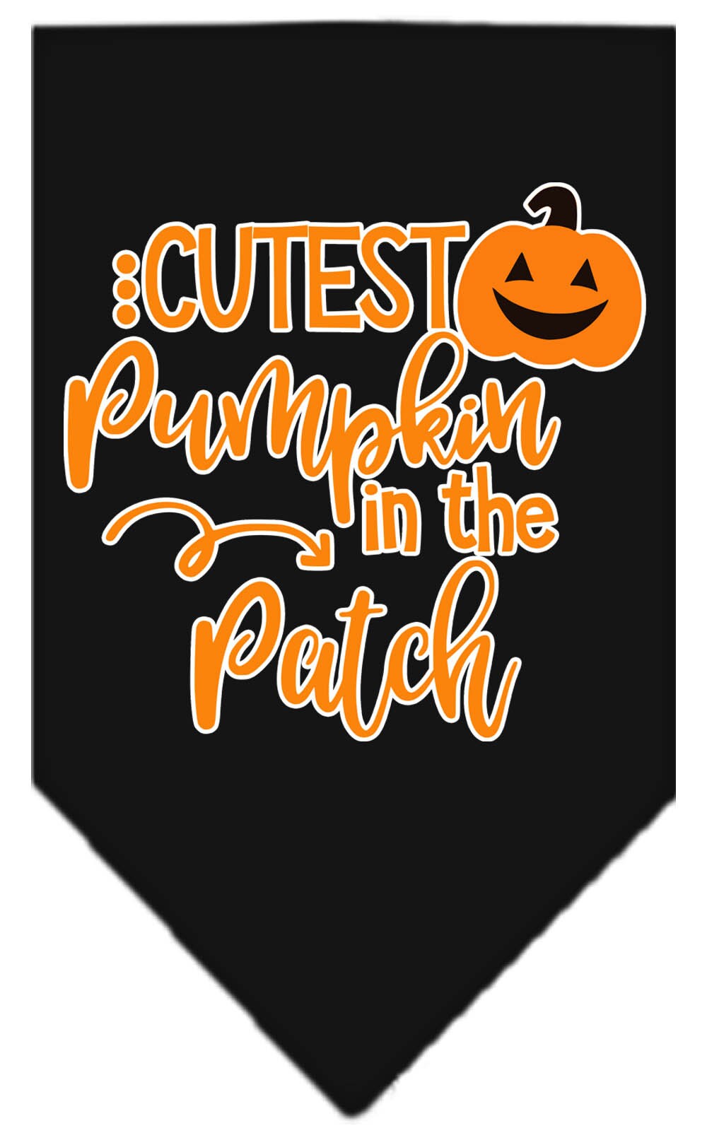 Cutest Pumpkin in the Patch Pet Bandana
