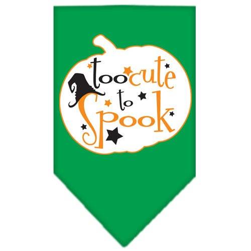 Too Cute to Spook Halloween Pet Bandana