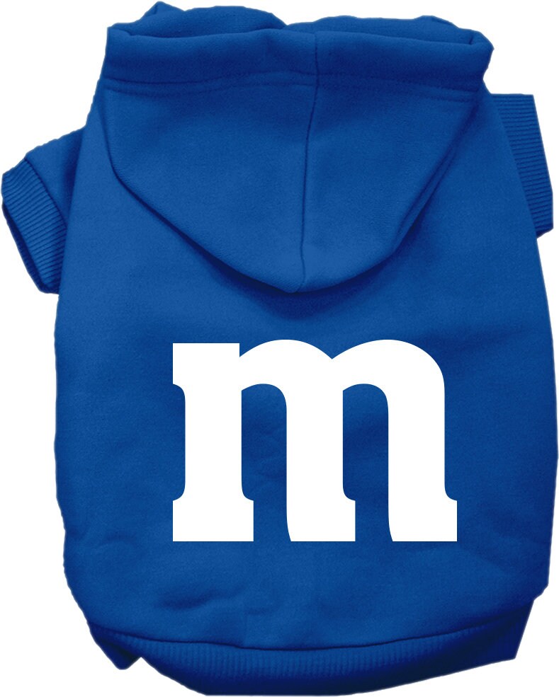 Halloween Pet Hoodie – "The M Costume"