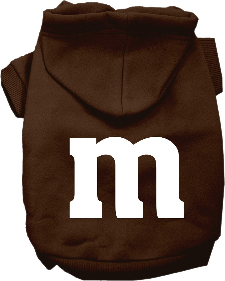 Halloween Pet Hoodie – "The M Costume"