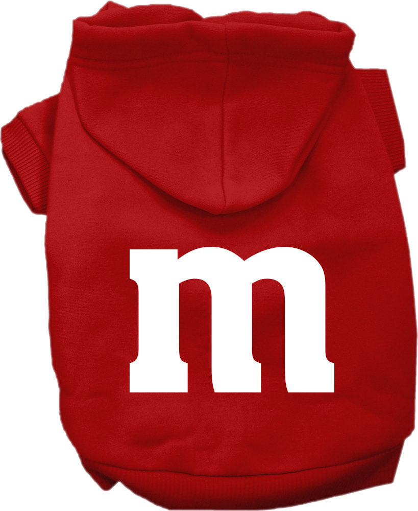 Halloween Pet Hoodie – "The M Costume"