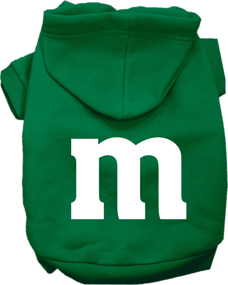 Halloween Pet Hoodie – "The M Costume"
