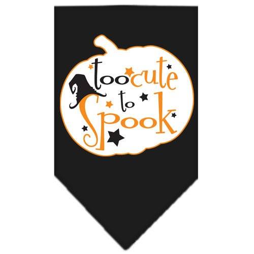 Too Cute to Spook Halloween Pet Bandana